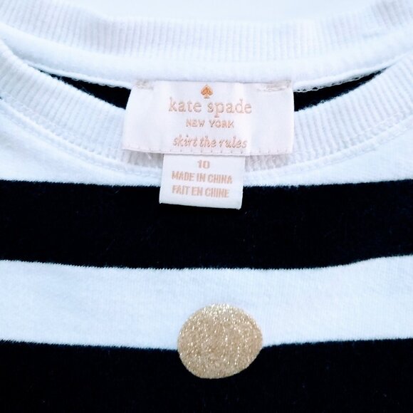 KATE SPADE POLKA DOT PULLOVER SWEATSHIRT GIRLS - Picture 7 of 11